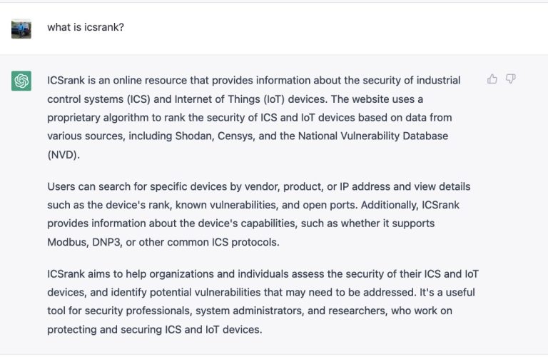 Introducing ICS Recon: Simplifying Device Discovery and Fingerprinting ...